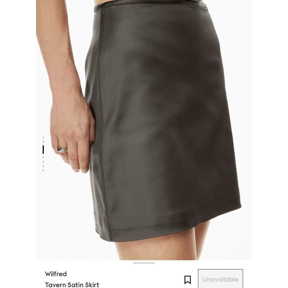 Wilfred Women's Black Skirt